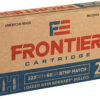 Frontier Cartridge FR160 Military Grade Centerfire Rifle 223Rem 68gr Hollow Point Boat Tail 20 Per Box/25 Case 1 50462