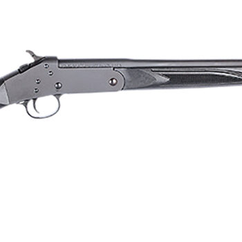 Stevens 19202 301  Compact 410 Gauge Break Open 3" 1rd 22" Matte Black Single Shot Barrel, Matte Black Carbon Steel Receiver, Fixed Matte Black Synthetic Stock, Ambidextrous