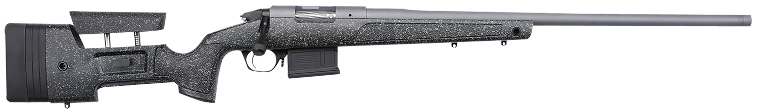 Bergara Rifles BPR2065MC Premier HMR Pro 6.5 Creedmoor 5+1 24" Threaded Barrel, Tactical Gray Cerakote, Black with Gray Fleck Stock 3 Bergara Rifles BPR2065MC Premier HMR Pro 6.5 Creedmoor 5+1 24" Threaded Barrel, Tactical Gray Cerakote, Black with Gray Fleck Stock