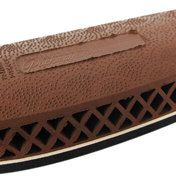 Pachmayr 00007 F325 Deluxe  Brown w/White Line Medium Rubber For Rifle/Shotgun