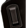 Bulldog DIP815 Deluxe IWB Black Suede Like Belt Clip Fits Beretta 92/Glock 20/2-3" Barrel Right Hand 1 8321
