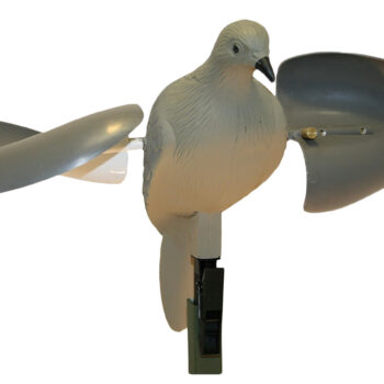 Mojo Outdoors HW7201 Wind Dove  Doves Species, Gray Plastic