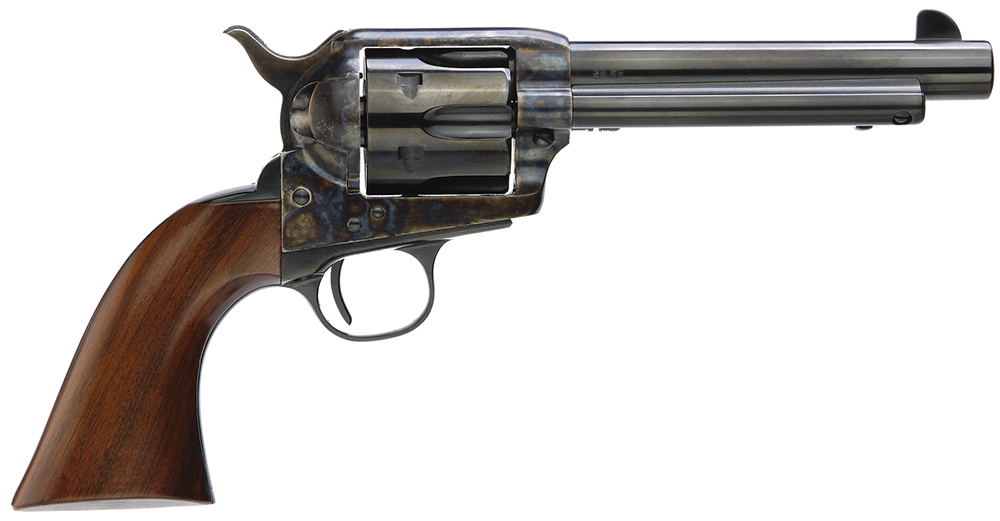 Taylors & Company 5001DE 1873 Gunfighter Deluxe 45 Colt (LC) 6rd 5.50" Blued Cylinder & Barrel Color Case Hardened Steel Frame Walnut Army Size Grip (Taylor Tuned) 3 Taylors & Company 5001DE 1873 Gunfighter Deluxe 45 Colt (LC) 6rd 5.50" Blued Cylinder & Barrel Color Case Hardened Steel Frame Walnut Army Size Grip (Taylor Tuned)