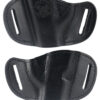 Bulldog MLBS Molded OWB Black Leather Belt Slide Fits Bersa Thunder 380 Fits Ruger LCP Fits Sig 230 Right Hand 2 94497