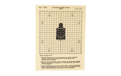 ACTION TGT 25 METERS DOD M16A2 100PK 3 ACTION TGT 25 METERS DOD M16A2 100PK
