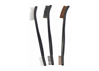 B/C UTILITY BRUSHES BRNZ/NYL/STL 3PK