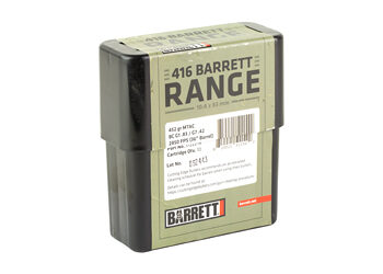 Alternative view of BARRETT .416B RANGE 452GR MTAC 10/80