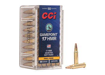 CCI 17HMR 20GR GAME PNT 50/2000