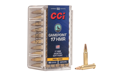 CCI 17HMR 20GR GAME PNT 50/2000 2 CCI 17HMR 20GR GAME PNT 50/2000