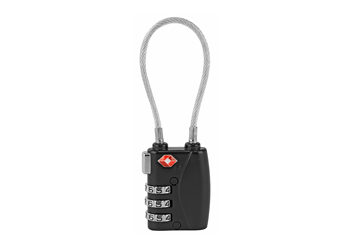 egunco 60 Alternative view of FSDC 3-DIAL TSA COMBO CABLE LOCK