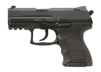 HK P30SK 9MM 3.27" 10RD V3 DA/SA BLK
