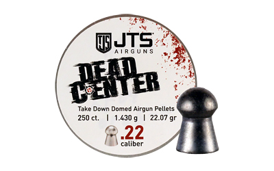 JTS .22 CAL 22GR DOMED 250CT 3 JTS .22 CAL 22GR DOMED 250CT