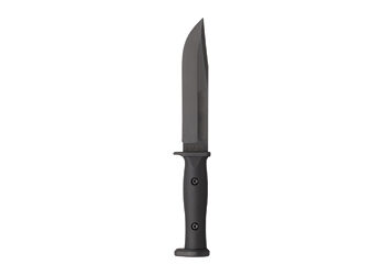 KBAR SLABBY FIXED 6.86" BLK W/SHEATH