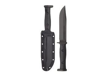 Alternative view of KBAR SLABBY FIXED 6.86" BLK W/SHEATH