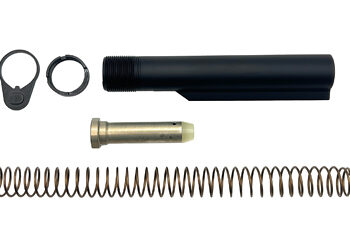 LBE AR BUFFER TUBE KIT H2 BUFFER BLK