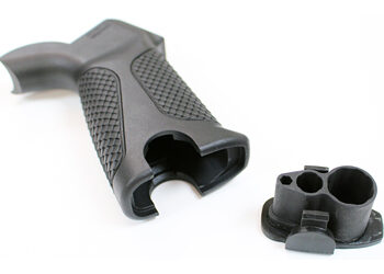 Alternative view of LWRC ULTRA COMBAT GRIP BLK