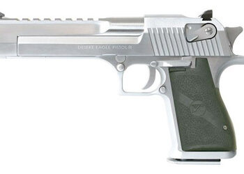 DE MK19 50AE 6" 7RD BRUSH CHROME