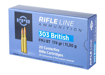 PPU 303 BRITISH FMJ 174GR 20/200 8 PPUPP303F 3