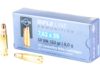 PPU 7.62X39 SP 123GR 20/1000