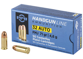 PPU 32ACP FMJ 71GR 50/1000