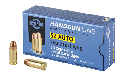 PPU 32ACP FMJ 71GR 50/1000 2 PPU 32ACP FMJ 71GR 50/1000