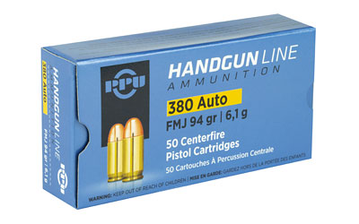 PPU 380ACP FMJ 94GR 50/1000 4 PPU 380ACP FMJ 94GR 50/1000 - Image 2