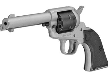 Alternative view of RUGER WRANGLER 22LR 4.62" 6RD SLV