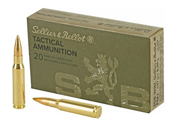 S&B 308WIN 147GR FMJ 20/500