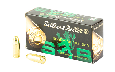 S&B NON TOX 9MM 124GR TFMJ 50/1000 3 S&B NON TOX 9MM 124GR TFMJ 50/1000