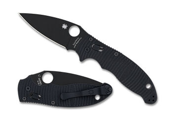 SPYDERCO MANIX 2 SALT MC 3.37" BLK