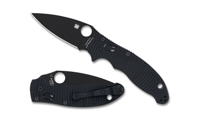 SPYDERCO MANIX 2 SALT MC 3.37" BLK 3 SPYDERCO MANIX 2 SALT MC 3.37" BLK