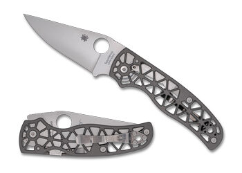 SPYDERCO EDGERATI GEOMETRIC 3.57 GRY