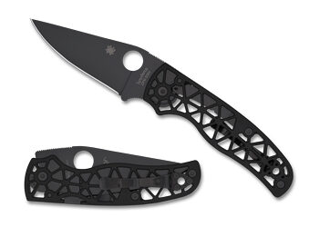 SPYDERCO EDGERATI GEOMETRIC 3.57 BLK