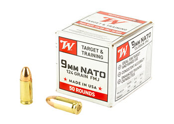 WIN USA 9MM NATO 124GR FMJ 50/1000