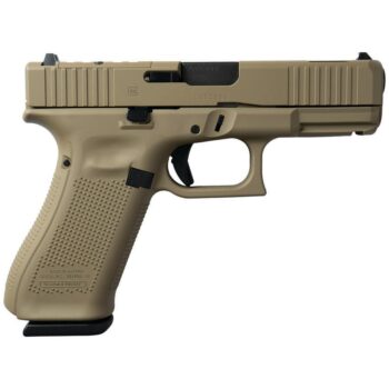 Glock V-Series Optic Ready Model 45 Handgun 9mm Luger 17rd Magazines (3) 3.7" Ported Barrel FDE Cerakote Austria