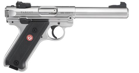 MARK IV TARGET 22 LR RIMFIRE PISTOL 5.5 BBL Satin STS 3 MARK IV TARGET 22 LR RIMFIRE PISTOL 5.5 BBL Satin STS