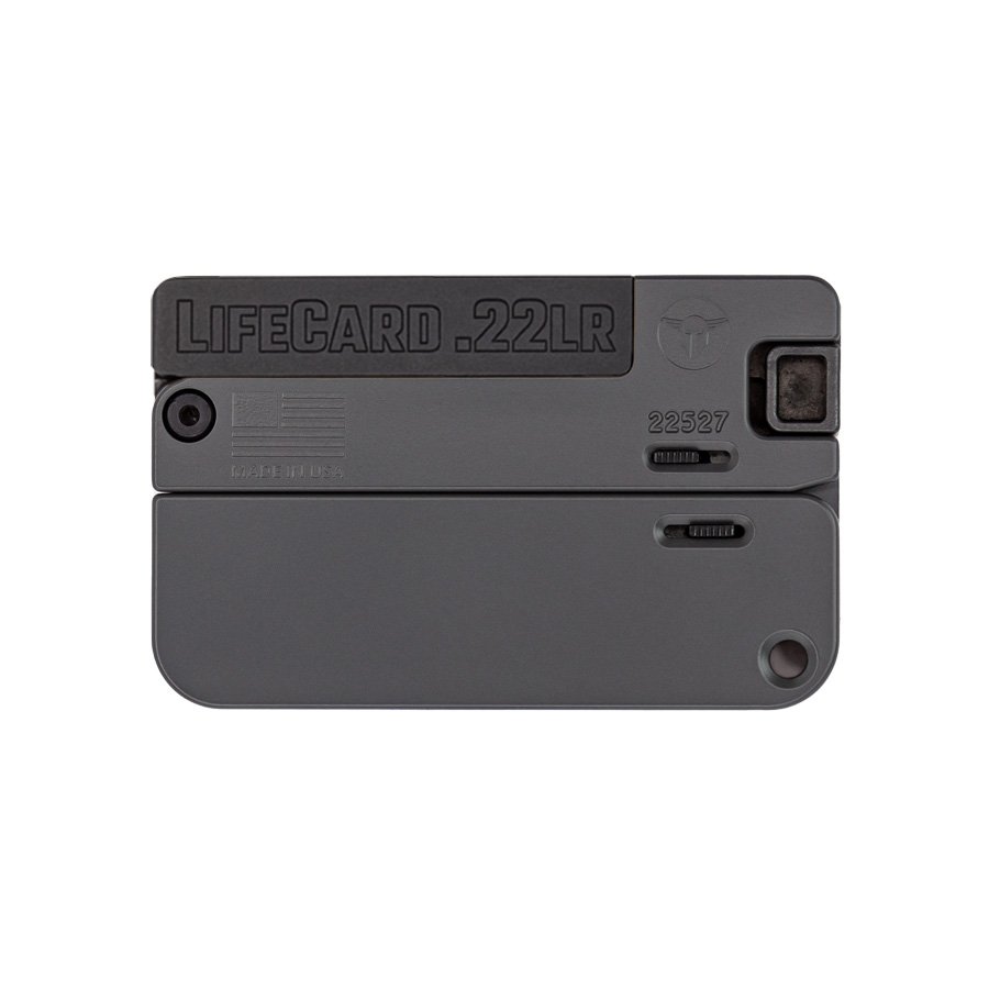 TRAILBLAZER FIREARMS LIFECARD 22LR BLACK/CONCRETE 2 TRAILBLAZER FIREARMS LIFECARD 22LR BLACK/CONCRETE