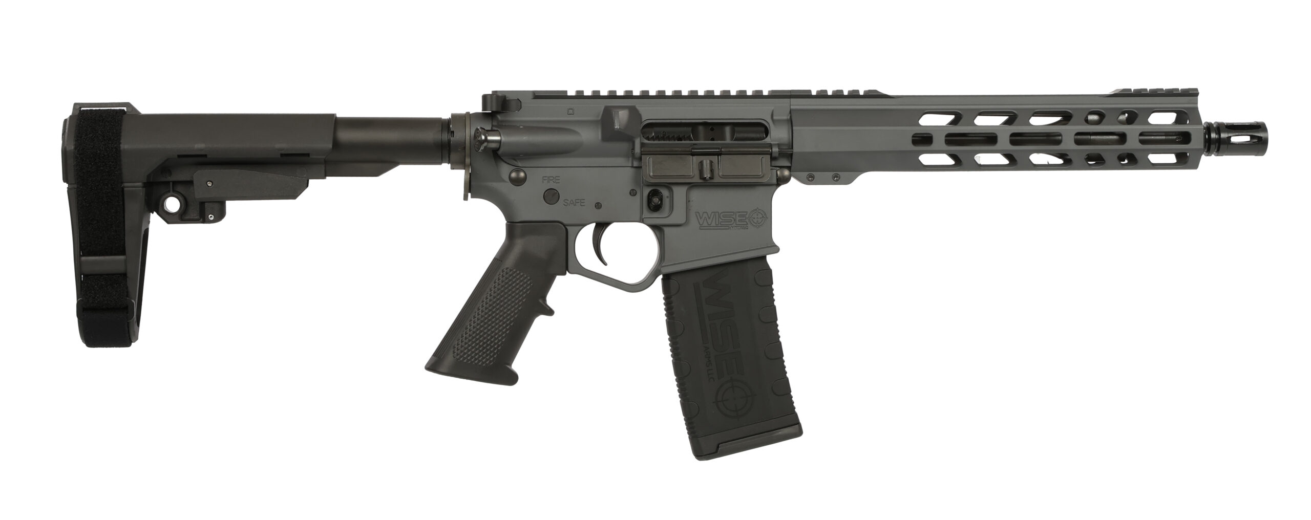 WISE ARMS WA-15B 300BLK GRY 10.5" SBA3 3 WISE ARMS WA-15B 300BLK GRY 10.5" SBA3