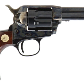 Cimarron CA980 Lightning  38 Special 6 Shot 3.50" Blued Steel Barrel & Cylinder, Color Case Hardened Steel Frame, Birdshead Walnut Grip, Exposed Hammer