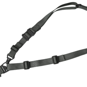 Magpul MAG514GRY MS3 Gen2 Sling Gray Nylon 48"-60" OAL Adjustable One-Two Point Rifle