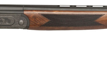 Dickinson LLC GW12B26P Green Wing  12 Gauge 2rd 3" 26" Vent Rib Barrel, Engraved Steel Receiver, Matte Black Metal Finish, Bead Front Sight, Wood Stock & Ejector