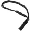 NcStar AARS21PB 2 To 1 Point Sling Black 55"-72" OAL Adjustable Bungee 2 109678