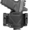 Limbsaver 12507 CrossTech Compact Leather IWB/OWB Black Polymer Belt Clip Ambidextrous 2 116212