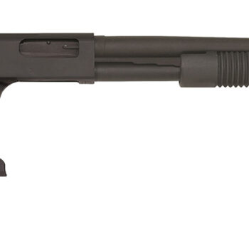 Mossberg 50695 590 Tactical 12 Gauge 8+1 3" 20" Cylinder Bore Barrel, Matte Blued Metal Finish, Dual Extractors, FLEX Component 6 Position Stock w/FLEX Pistol Grip & Recoil Pad