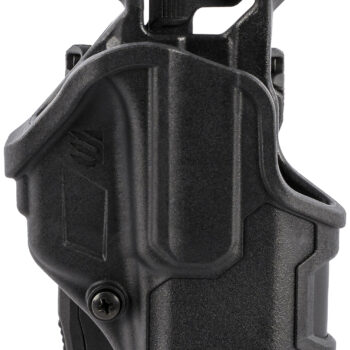 Blackhawk 410776BKR T-Series L2C Non-Light Bearing OWB Black Polymer Belt Slide Compatible w/Glock 48 Right Hand
