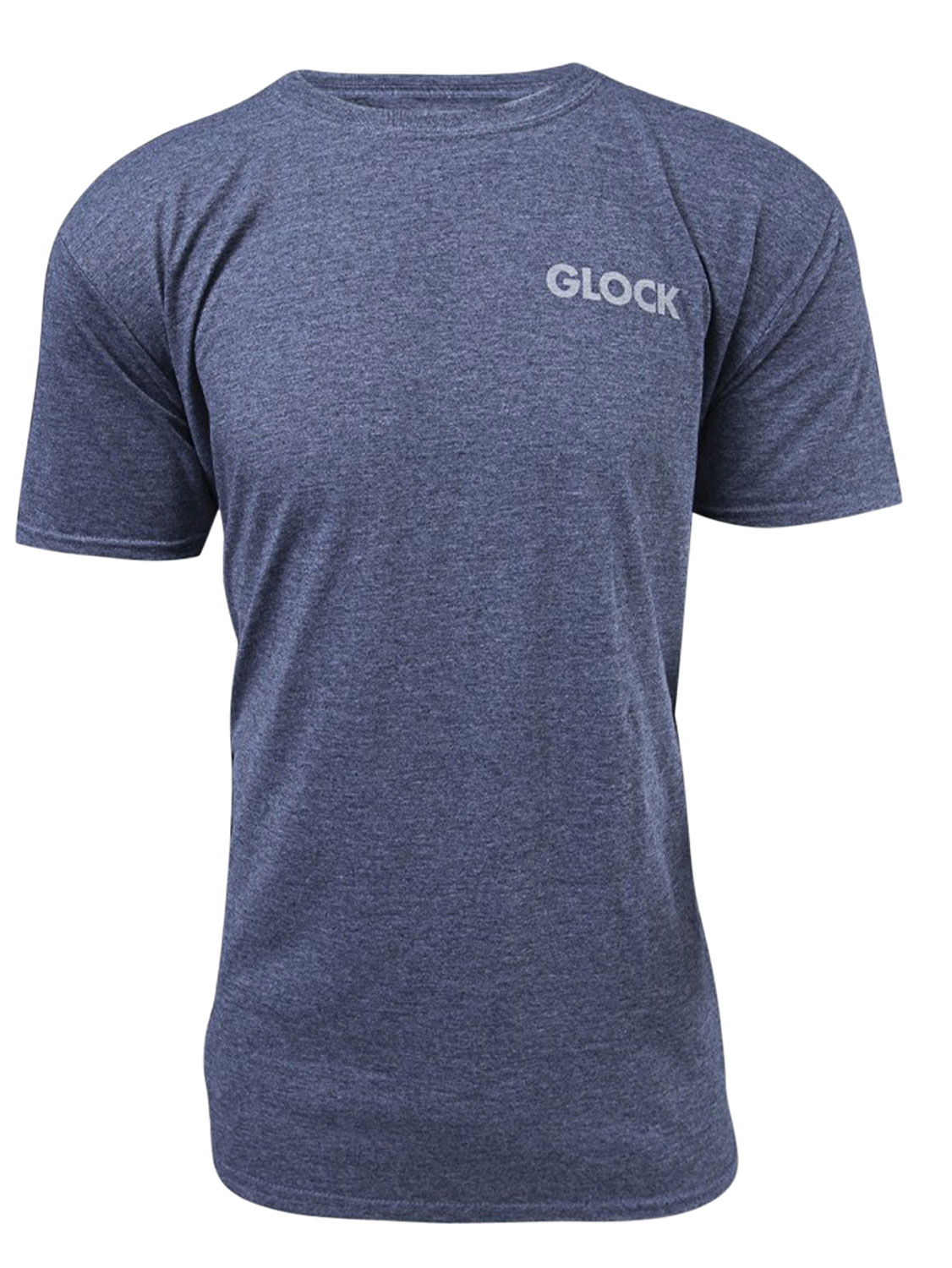 Glock AA75156 Pistol Flag Heather Navy Cotton/Polyester Short Sleeve Medium Semi-Fitted 3 Glock AA75156 Pistol Flag Heather Navy Cotton/Polyester Short Sleeve Medium Semi-Fitted