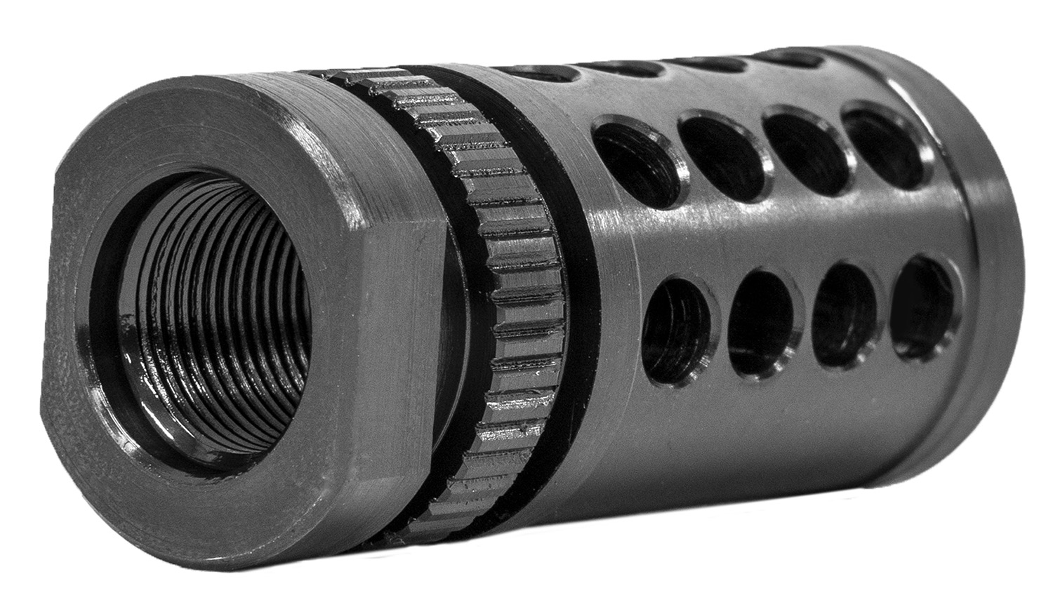 GrovTec US Inc GTHM318 G-Nite Flash Suppressor Black Nitride Steel with 5/8"-24 tpi Threads for 308 Cal 3 GrovTec US Inc GTHM318 G-Nite Flash Suppressor Black Nitride Steel with 5/8"-24 tpi Threads for 308 Cal