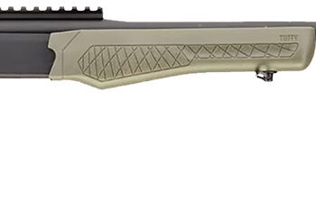 Rossi SSPTKY Tuffy Turkey 410 Gauge 1rd 3" 26" Alloy Steel Barrel & Receiver w/Matte Black Finish, Synthetic OD Green Fixed Thumbhole Stock w/Shell Holder  (Youth)