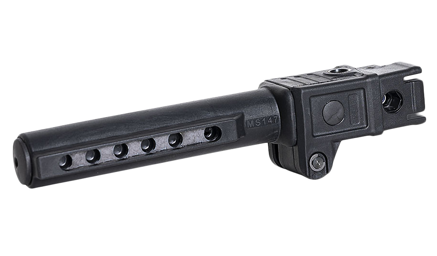 NcStar VG147 Folding Mil-Spec Stock Tube Black for AK-Platform 3 NcStar VG147 Folding Mil-Spec Stock Tube Black for AK-Platform