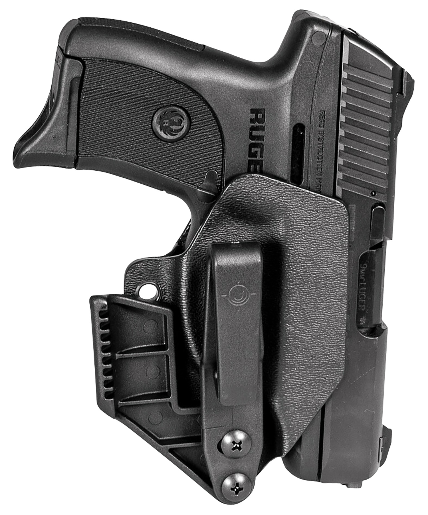 Mission First Tactical H2RUEC9AIWBM Minimalist Holster IWB Black Polymer Belt Clip Fits Ruger EC9/EC9s/LC9/LC9s Ambidextrous 3 Mission First Tactical H2RUEC9AIWBM Minimalist Holster IWB Black Polymer Belt Clip Fits Ruger EC9/EC9s/LC9/LC9s Ambidextrous